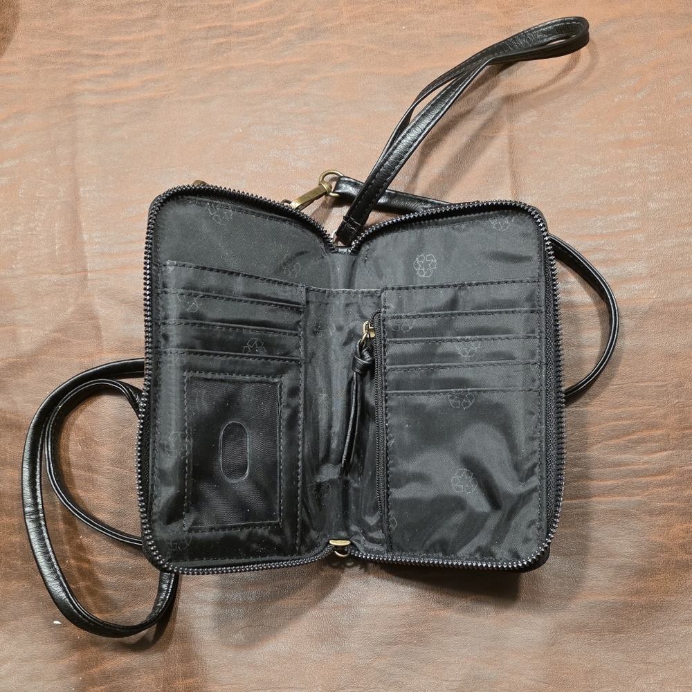 Black Crossbody Wallet